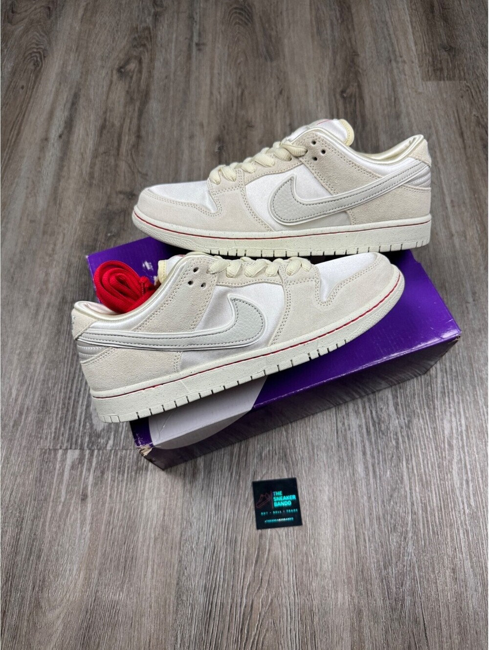 Size 10.5 - Nike Dunk Premium SB Low City of Love Light Bone